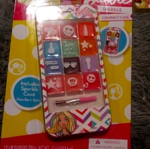 Barbie Sparkle Compact Case!! Nail Art collection